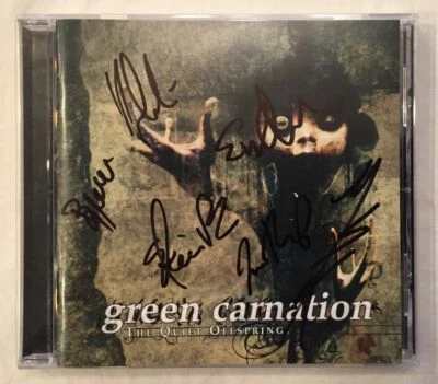 Green Carnation - The Quiet Offspring (Autographed by all 6 band members) NEW - Image 1 of 4
