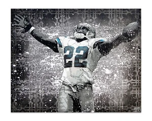 "Leader Of The Cowboys" original Emmitt Smith painting, 28x22 inches, on canvas - Picture 1 of 1