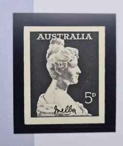 AUSTRALIA 1961 BIRTH CENTENARY OF DAME NELLIE MELBA DIE PROOF - Picture 1 of 1