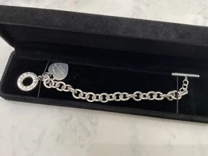Tiffany & Co. 41.3g 925 Sterling Silver Bracelet - Picture 1 of 7
