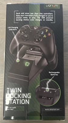 Venom Twin Docking Station for Xbox One Controllers Ref 5483-1-B - Image 1 of 4
