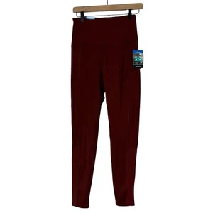 Columbia Women’s Size Medium Spice Red Uphill Edge Omni-Wick High Rise Leggings - Picture 1 of 9