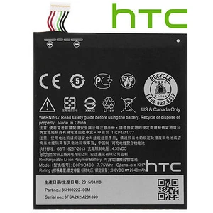 Official Battery Internal Accumulator Original HTC B0P9O100 For Desire 610 - Photo 1 sur 2