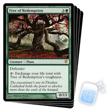 Tree Of Redemption X4 M/NM Magic: The Gathering MTG Innistrad