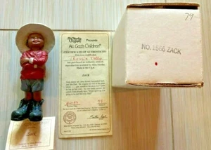 All Gods Children Zack #1566 Edition #79 Certificate, Boxed, Name Tag NEW - Picture 1 of 9