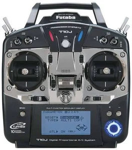 Futaba 10JH 10J 10ch 2.4ghz FHSS TFHSS RC Helicopter Transmitter Only Version - Picture 1 of 4