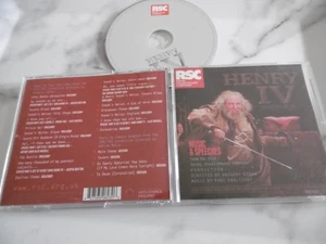 HERNY IV PARTS I II RSC ROYAL SHAKESPEARE COMPANY CD MUSIC & SPEECHES 1991 2014 - Picture 1 of 1