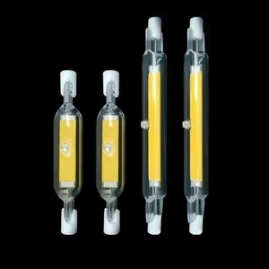 LED R7S 78/118mm 110V/220V COB Weiß Warm Dimmbar Glas Ersetzen Glühlampe Halogen - Picture 1 of 14