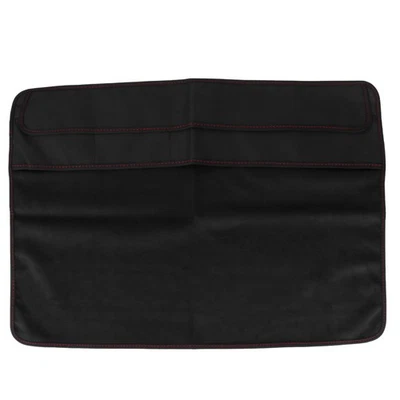  27 Inch Black Polyester Computer Monitor Cover Protector with Inner Lining with - Image 1 of 4