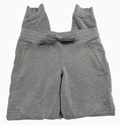 NEW Alo Yoga Moto Sweatpants Women's Sz. Small Gray Joggers! - Image 1 of 4