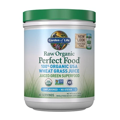 Jugo de hierba de trigo orgánico crudo perfecto en polvo 8,46 Foto 1 de 1