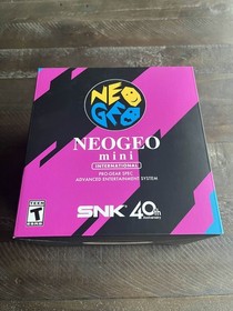 *NEW* NEO GEO Mini International Edition SNK 40th Anniversary Classic Console