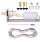 Water Fountain Auto Fill System System,Water 10 feet of tubing, silver