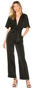 Chrissy Teigen x REVOLVE Elaine Jumpsuit in Black Chrissy Teigen Black Medium - Picture 1 of 4