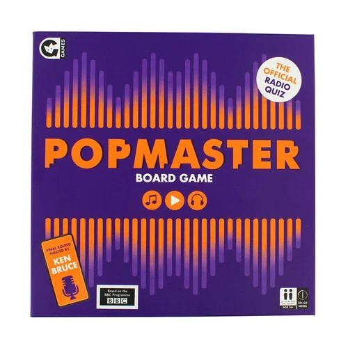 Ginger Fox Popmaster Quiz Board Game