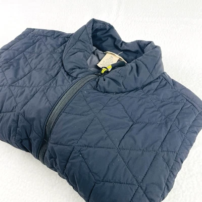 VTG DULUTH TRADING CO Quilted Vest Sz XL Black Puffer Insulated Lightweight - Image 1 of 4