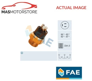 RADIATOR FAN TEMPERATURE SWITCH FAE 37800 FOR CITROËN BX,C15,VISA - Picture 1 of 5