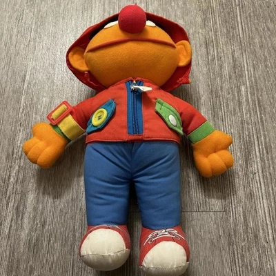 Playskool Peluche Plaza Sésamo Erine Dress Me Up Pal 1990 Foto 1 de 2
