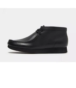 Autentici stivali Clarks Originals Wallabee ® (taglia donna: UK 3 EUR 35,5) neri - Foto 1 di 5