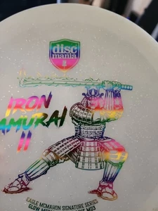 Discmania Eagle McMahon Glow Metal Flake C-Line MD3 Iron Samurai 2 - Picture 1 of 3