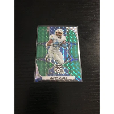 2022 Panini Mosaic Green Prizm Austin Ekeler #102 San Diego Chargers! - Image 1 of 2