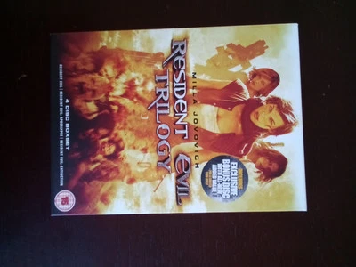 Resident Evil Trilogy 4-disc DvD box set - Image 1 of 4