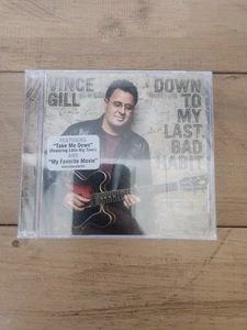 Vince Gill - Down To My Last Bad Habit, Brand New CD,  Cracked Case  - Bild 1 von 4