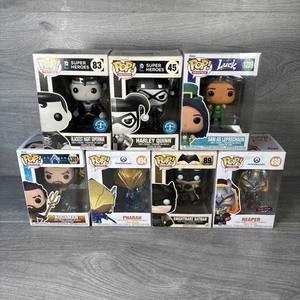 Funko Pop Vinyl Konvolut 7 Superhelden & Gaming Figuren inklusive Exclusives - Bild 1 von 17
