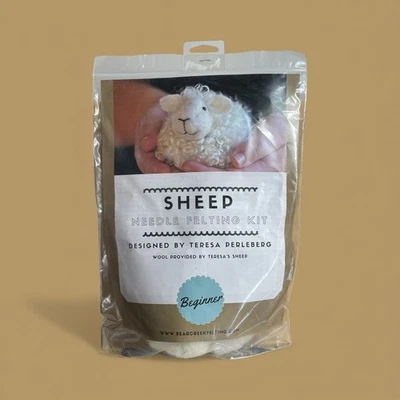 Bear Creek Needle Felting Kit Sheep Beginner NOP Incomplete AS-IS - Image 1 of 4