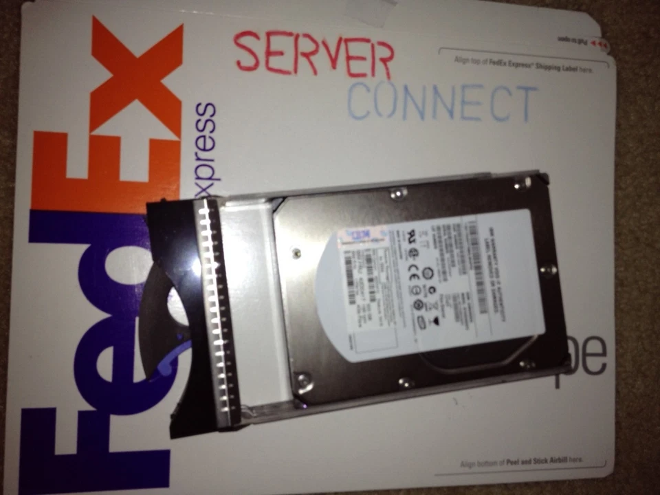 43W7580 43W7583 - IBM 750GB 7200RPM DUAL PORT HOT-SWAP SATA 3.5 HARDDRVVE - Image 1 of 1