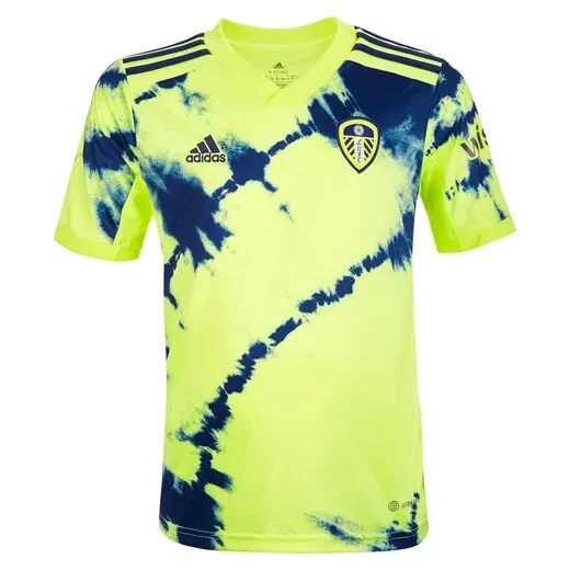 Adidas Leeds Untited [ Talla M / XXL / 3XL ] Hombre Fuera Camiseta Amarillo Neu - Imagen 1 de 1