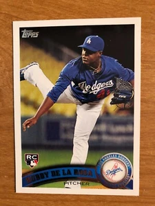 2011 Topps Update Rubby De La Rosa RC Los Angeles Dodgers - Picture 1 of 1
