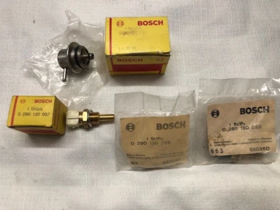 BMW Bosch fuel Pressure Regulator coolant temp sensor lot #0280160504 OEM - Image 1 of 4