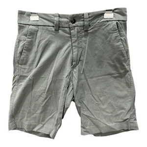 Lululemon Mens 28 Commission Classic Fit Short 9" Gray Qwick Oxford - Picture 1 of 5
