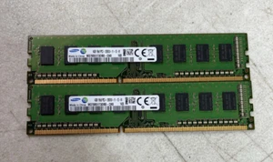 Samsung 4GB 1Rx8 PC3-12800U DIMM | M378B5173DB0-CK0 | Lot of 2 - Picture 1 of 3