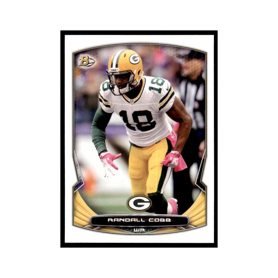 2014 Bowman Randall Cobb Football Cards #44 - Image 1 of 3