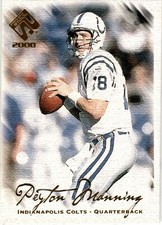 2000 Pacific Private Stock #40 Peyton Manning Retail Great!