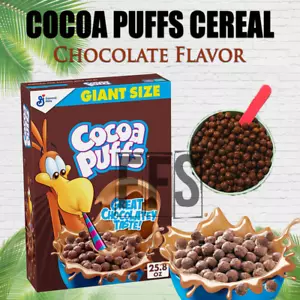 Kakaobuffs Schokolade Frühstück Müsli mit Vollkornmilch 25,8 Unzen RIESENGRÖSSE - Bild 1 von 3
