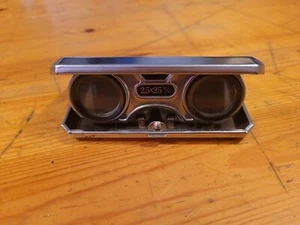 Altes Taschenfernglas 2,5x25mm Theater Oper KING 2,5x mit Box - Bild 1 von 9