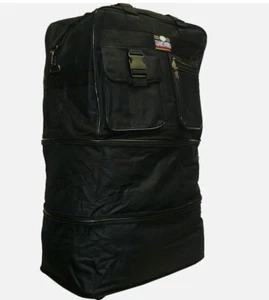 30" Expandable Rolling Duffel Bag Wheeled Spinner Suitcase Luggage - Heavy Duty - Picture 1 of 4