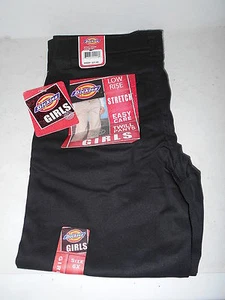 Dickies Girls Low Rise Stretch Twill Pant - Size 6x - NWT - Picture 1 of 5
