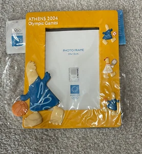 NEW 2004 Athens Olympic Games 10x15 cm Photo Frame - Picture 1 of 3