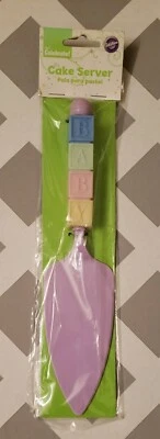 Wilton Baby Blocks Servidor de Pasteles Niño Niña Ducha Género Revelar Fiesta Decoraciones  Foto 1 de 4