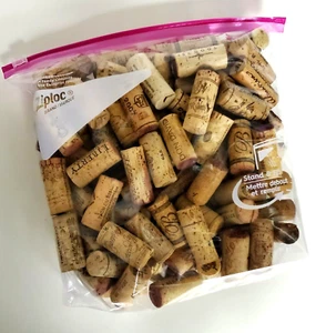Lote de 100 tapones de corcho de vino para artesanos bobbers de pesca - Imagen 1 de 3