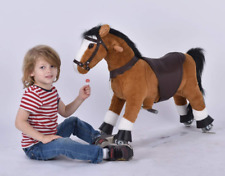 UFREE Horse Action Pony, Walking Horse Toy, Rocking Horse with Wheels Giddy u...