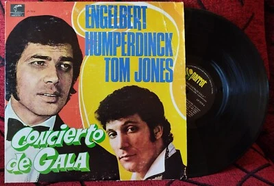ENGELBERT HUMPERDINCK / TOM JONES ** Concierto De Gala ** VENEZUELA LP - Image 1 of 4
