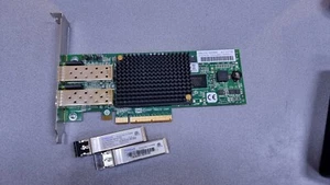 IBM 00E0806 8GB PCI Express Dual Port FC Adapter + 2x 8GB SFP - Afbeelding 1 van 3