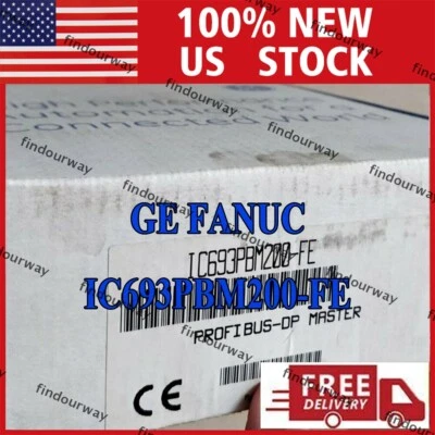 New Factory Sealed GE Fanuc IC693PBM200-FE Module Free Shipping IC693PBM200FE - Image 1 of 4