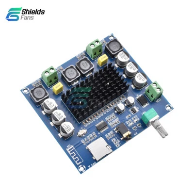 XH-A105 TDA7498 Bluetooth 5.0 Digital Amplifier Board 2x100W Stereo AMP Module - Image 1 of 4