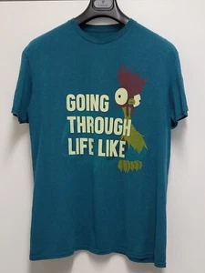 T-shirt Disney che attraversa la vita come grande unisex Moana Hei Hei manica corta - Foto 1 di 12